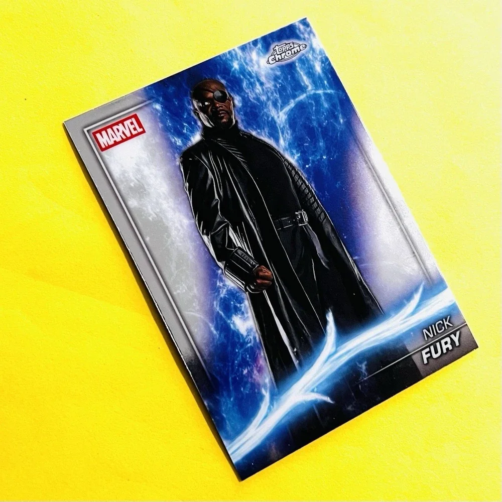 2025 Topps Chrome Marvel Studios Phase One Nick‎ Fury #9 Iron Man 2